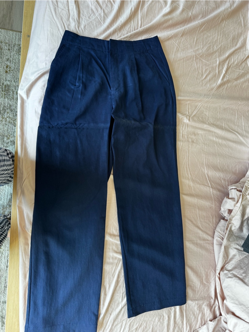 GAP Navy wide leg Straight women’s trousers